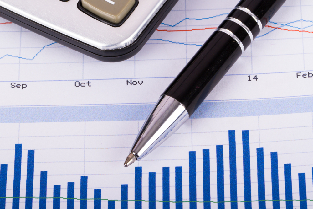 calculator and charts